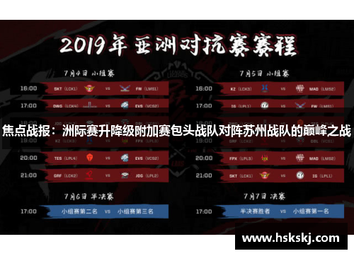 焦点战报：洲际赛升降级附加赛包头战队对阵苏州战队的巅峰之战